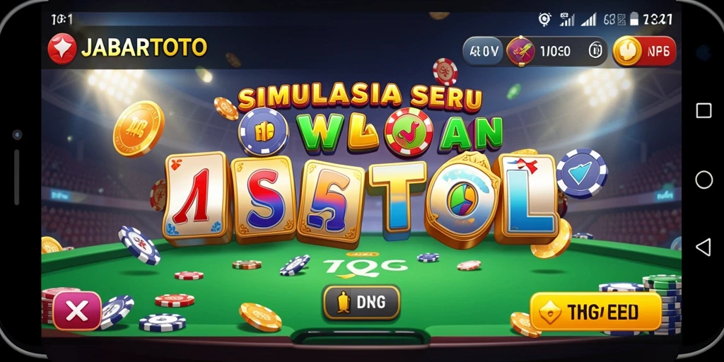 Tampilan gameplay JABARTOTO yang menegangkan dan interaktif.