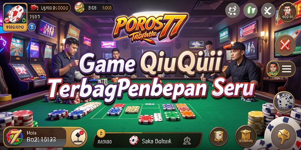 Tampilan menarik screenshot gameplay QiuQiu POROS77.