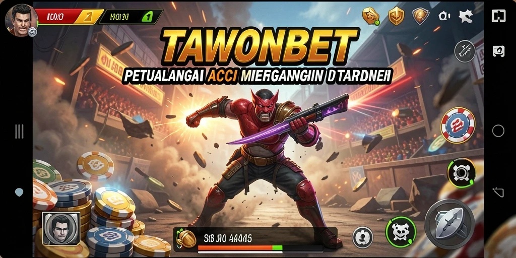 Tampilan menarik dari gameplay TAWONBET yang penuh aksi.